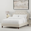 JASMINE - CHAMPAGNE Upholstered Bed Collection (Natural)