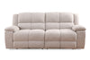 BUSTER - OPAL TAUPE Manual Dual Reclining Sofa