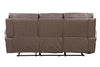 THEON - STOKES TOFFEE Manual Sofa with Drop Down Table