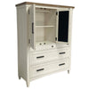 AMERICANA MODERN BEDROOM 2 Door Chest with 7 Drawers and work station