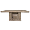SUNDANCE - SANDSTONE Island Counter Height Table 74 in. x 42 in. to 92 in, (18 in Butterfly Leaf) Dining