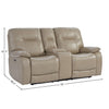 AXEL - PARCHMENT Power Console Loveseat